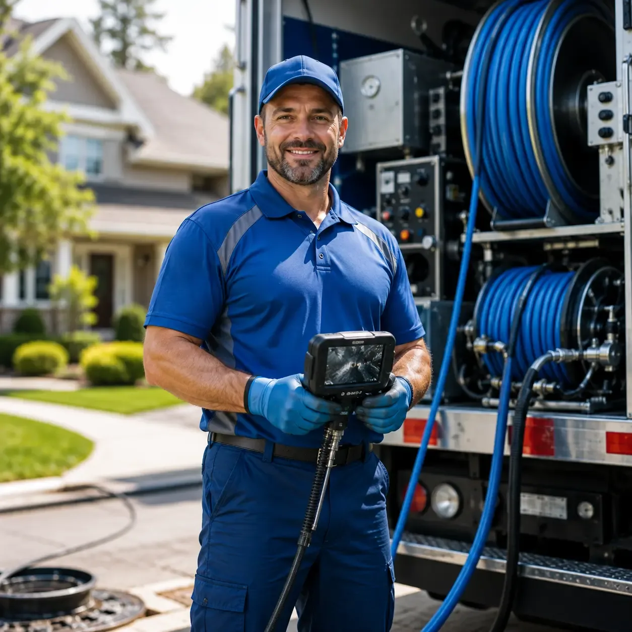 Local outdoor drain cleaning specialists in Monroe, AR